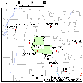 Zip 72401 (Jonesboro, AR) Rankings