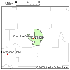 Zip 72529 (Cherokee Village, AR) Rankings