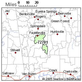 Fayetteville Arkansas Zip Code Map Australia Map