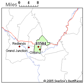 Grand Junction Co Zip Code Map - Map