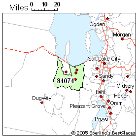 Tooele Zip Code Map People In Zip 84074 (Tooele, Ut)