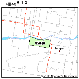 85040 Zip Code Map People In Zip 85040 (Phoenix, Az)