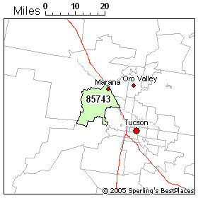 Rankings in Zip 85743 (Marana, AZ)