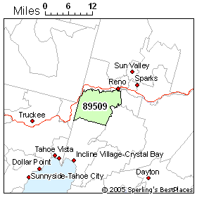 Zip 89509 (Reno, NV) Climate