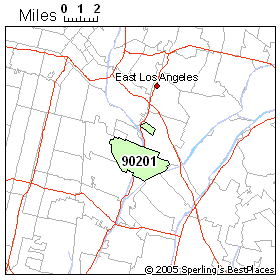 Zip 90201 (Bell Gardens, CA) Climate