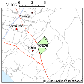Zip Code Map Of Irvine Ca - United States Map