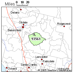 Tehachapi Zip Code Map People In Zip 93561 (Tehachapi, Ca)