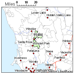 Santa Rosa Ca Zip Code Map Zip 95404 (Santa Rosa, CA) Crime