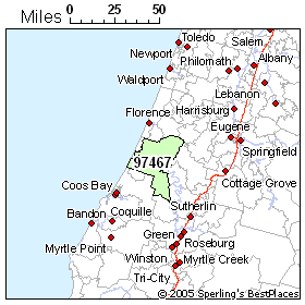 map of reedsport oregon Zip 97467 Reedsport Or Politics Voting map of reedsport oregon