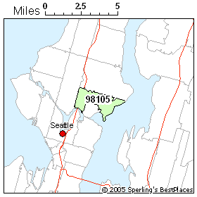 98105 Zip Code Map Cost Of Living In Zip 98105 (Seattle, Wa)