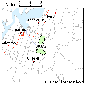 Puyallup Zip Code Map Politics & Voting In Zip 98372 (Puyallup, Wa)