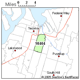 Tacoma Zip Code Map Economy In Zip 98404 (Tacoma, Wa)