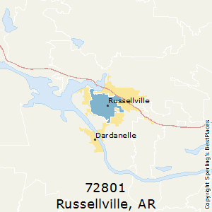 Russellville (zip 72801), AR