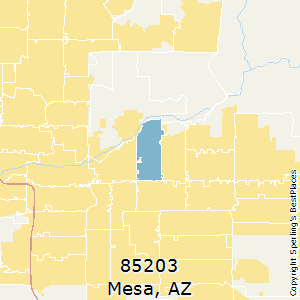 Best Places to Live in Mesa (zip 85203), Arizona