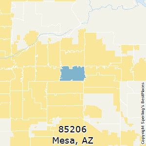 Best Places to Live in Mesa (zip 85206), Arizona