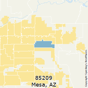 Best Places to Live in Mesa (zip 85209), Arizona