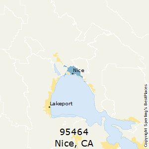 NICE CALIFORNIA CA 95464 95485 PROFILE POPULATION MAPS REAL visual data 2