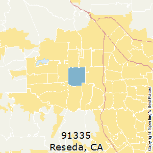 Reseda California Map