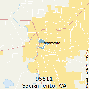 Sacramento Zip Code Map