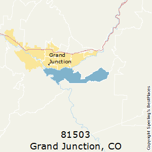 Grand Junction Zip Code Map - Map