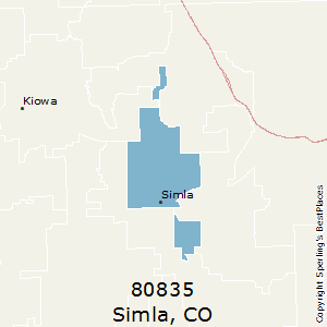 Simla (zip 80835), CO