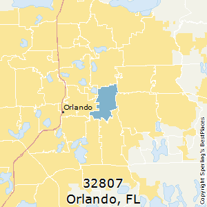 Best Places to Live in Orlando (zip 32807), Florida