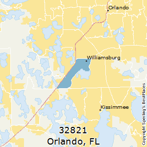 Best Places to Live in Orlando (zip 32821), Florida