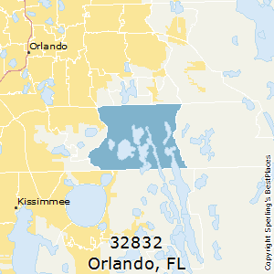 Best Places to Live in Orlando (zip 32832), Florida