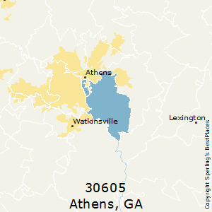 Best Places to Live in Athens (zip 30605), Georgia