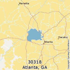 Best Places to Live in Atlanta  zip 30318 Georgia 