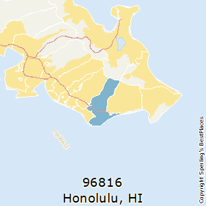 Best Places to Live in Honolulu (zip 96816), Hawaii