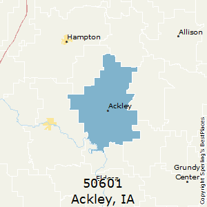 Ackley (zip 50601), IA
