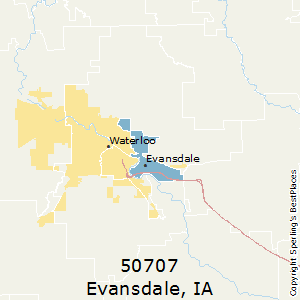 Evansdale (zip 50707), IA