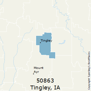 Tingley (zip 50863), IA