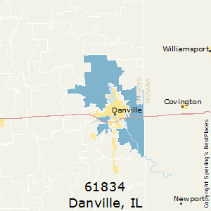 Best Places to Live in Danville (zip 61834), Illinois