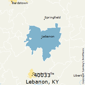 Best Places to Live in Lebanon (zip 40033), Kentucky
