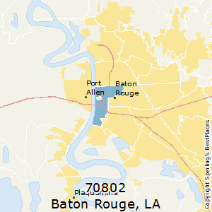 Best Places to Live in Baton Rouge (zip 70802), Louisiana