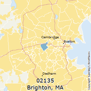 Brighton Ma Zip Code Map - United States Map