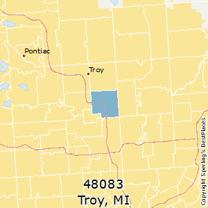 Best Places to Live in Troy (zip 48083), Michigan