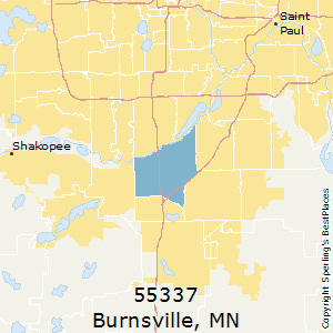Best Places to Live in Burnsville (zip 55337), Minnesota