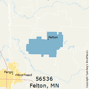 Felton (zip 56536), MN