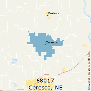 ceresco nebraska zip map ne