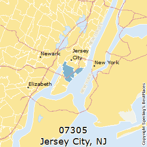 Best Places to Live in Jersey City (zip 07305), New Jersey