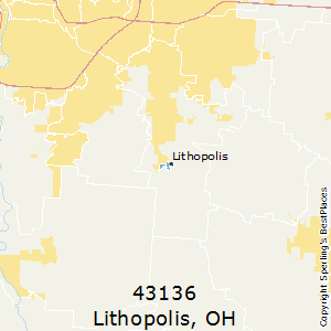 Lithopolis (zip 43136), OH