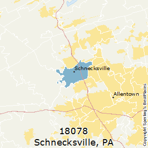 Schnecksville (zip 18078), PA
