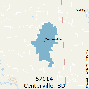 Centerville (zip 57014), SD