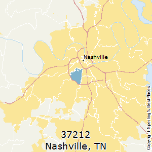 Nashville Tn Zip Code Map Nashville Tn Zip Code Map
