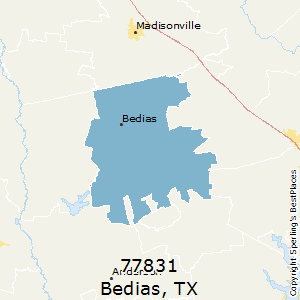Bedias (zip 77831), TX