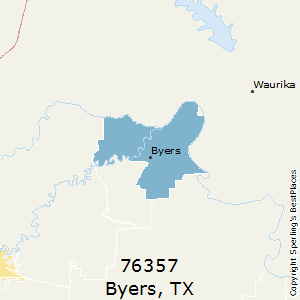 byers zip texas bestplaces