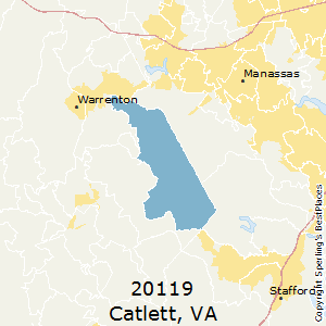 Catlett (zip 20119), VA